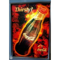 Coca cola prylar, läskmaskin,skylt,ektunna